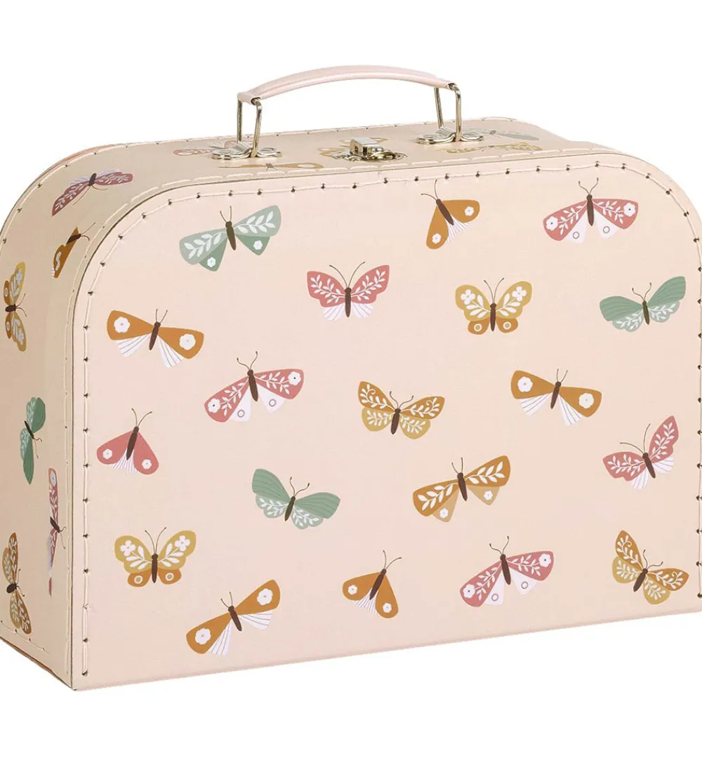 A Little Lovely Company Legekufferter>Kuffertsæt - 2 stk. - 29x20/25,5x18 cm -