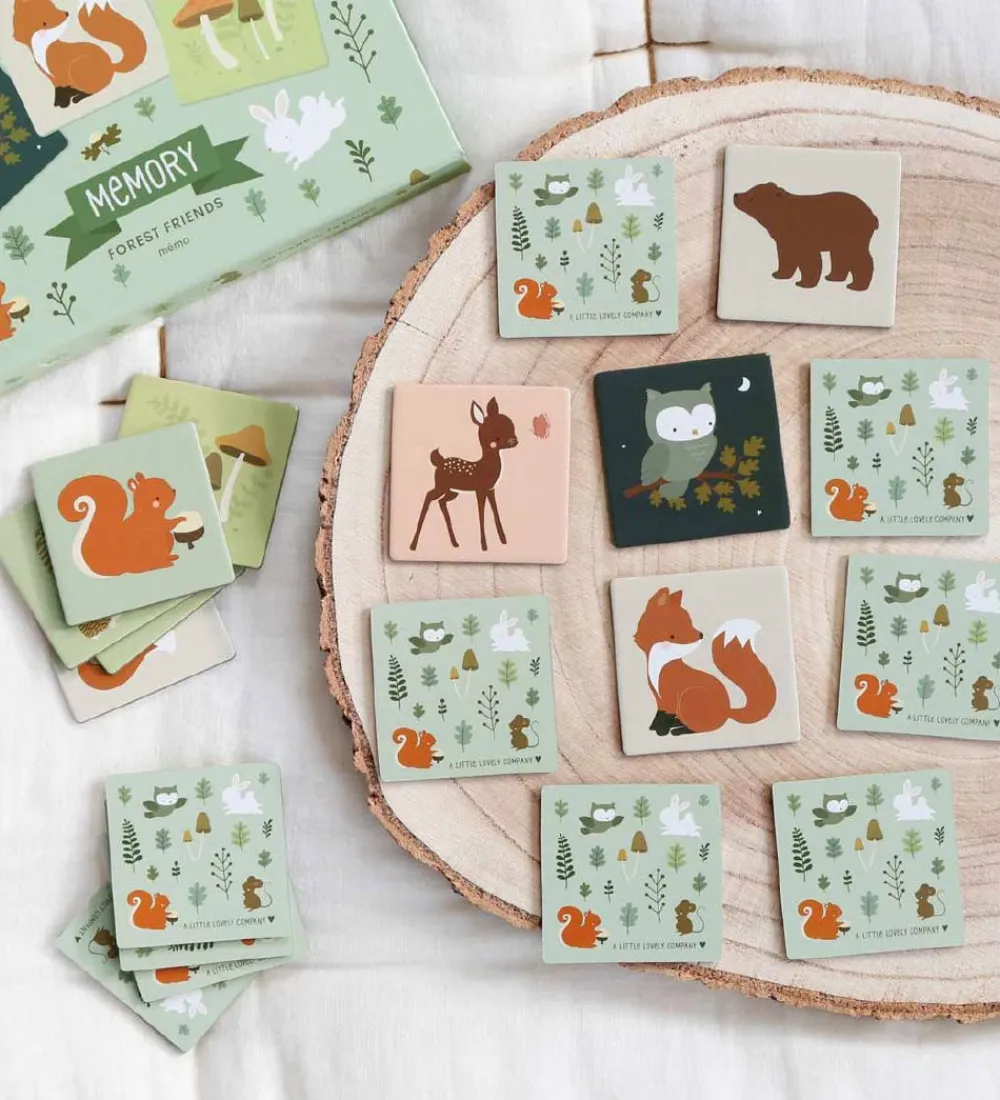 A Little Lovely Company Spil>Vendespil - 30 Brikker - Forest Friends