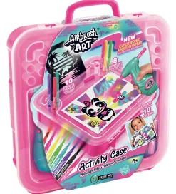 Airbrush Plush Kreasæt>Airbrush Kreasæt - Art Activity Case