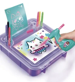 Airbrush Plush Kreasæt>Airbrush Kreasæt - Gabby's Dollhouse Art Activity Case