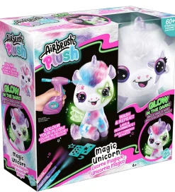 Airbrush Plush Kreasæt>Bamse - DYI - Magic Unicorn
