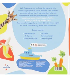 Alvilda Bøger>Billedbog m. Flapper- Dine 100 Første Ord - Dansk