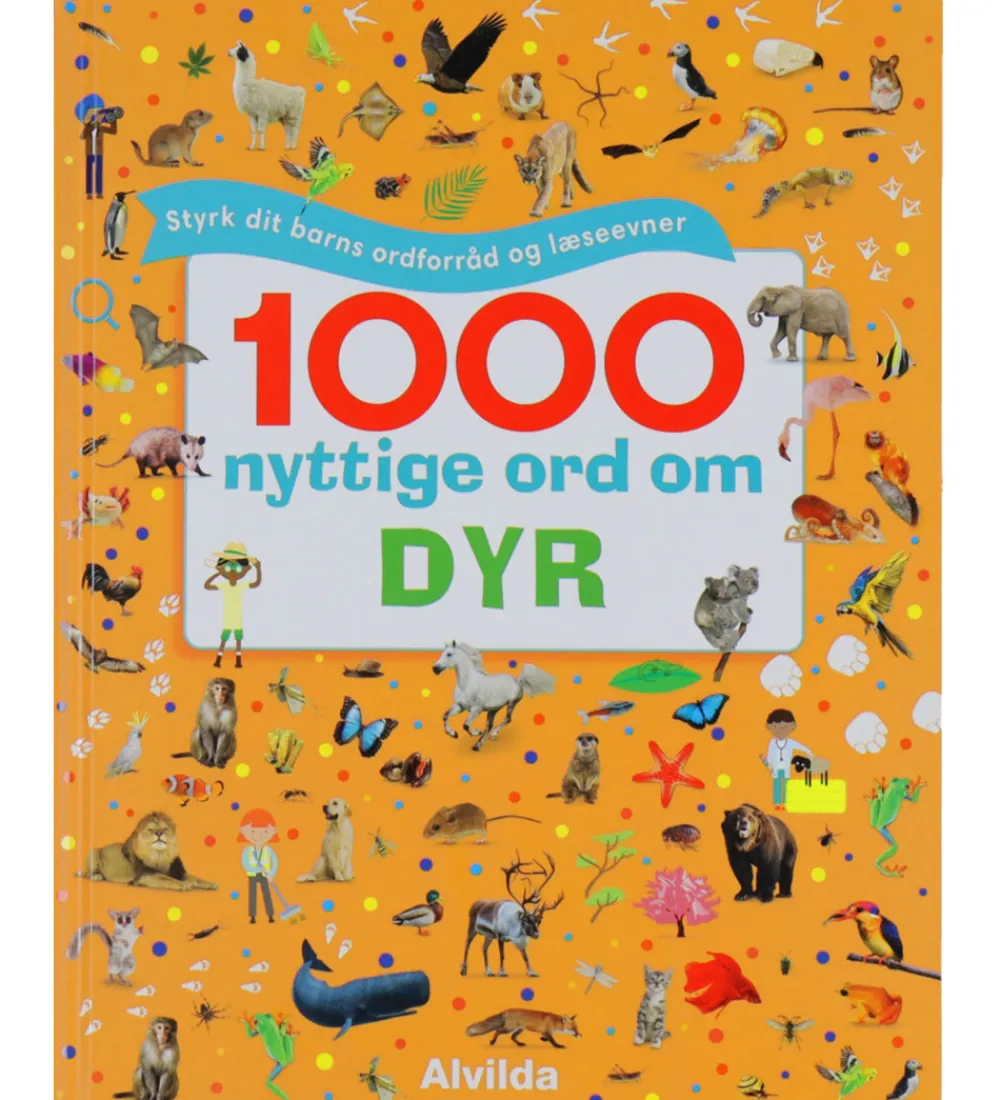 Alvilda Bøger>Bog - 1000 nyttige ord om dyr
