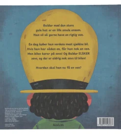 Alvilda Bøger>Bog - Baldur Med Hatten - Bil, Sovs og Venskab - DA