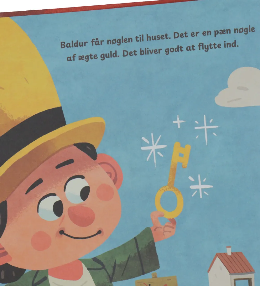 Alvilda Bøger>Bog - Baldur Med Hatten - Verdens Mindste Hus - DA