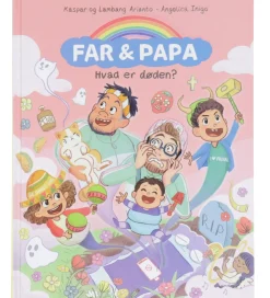 Alvilda Bøger>Bog - Far & Papa - Hvad er døden? - Dansk