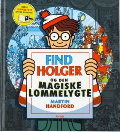 Alvilda Lommelygter>Bog - Find Holger & Den Magiske Lommelygte - Dansk