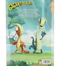 Alvilda Kreativ Leg|Malebog>Bog - Fingermalebog m. Gigantosaurus - Dansk