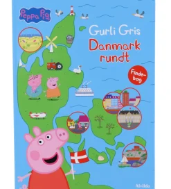 Alvilda Bøger>Bog - Gurli Gris - Danmark Rundt