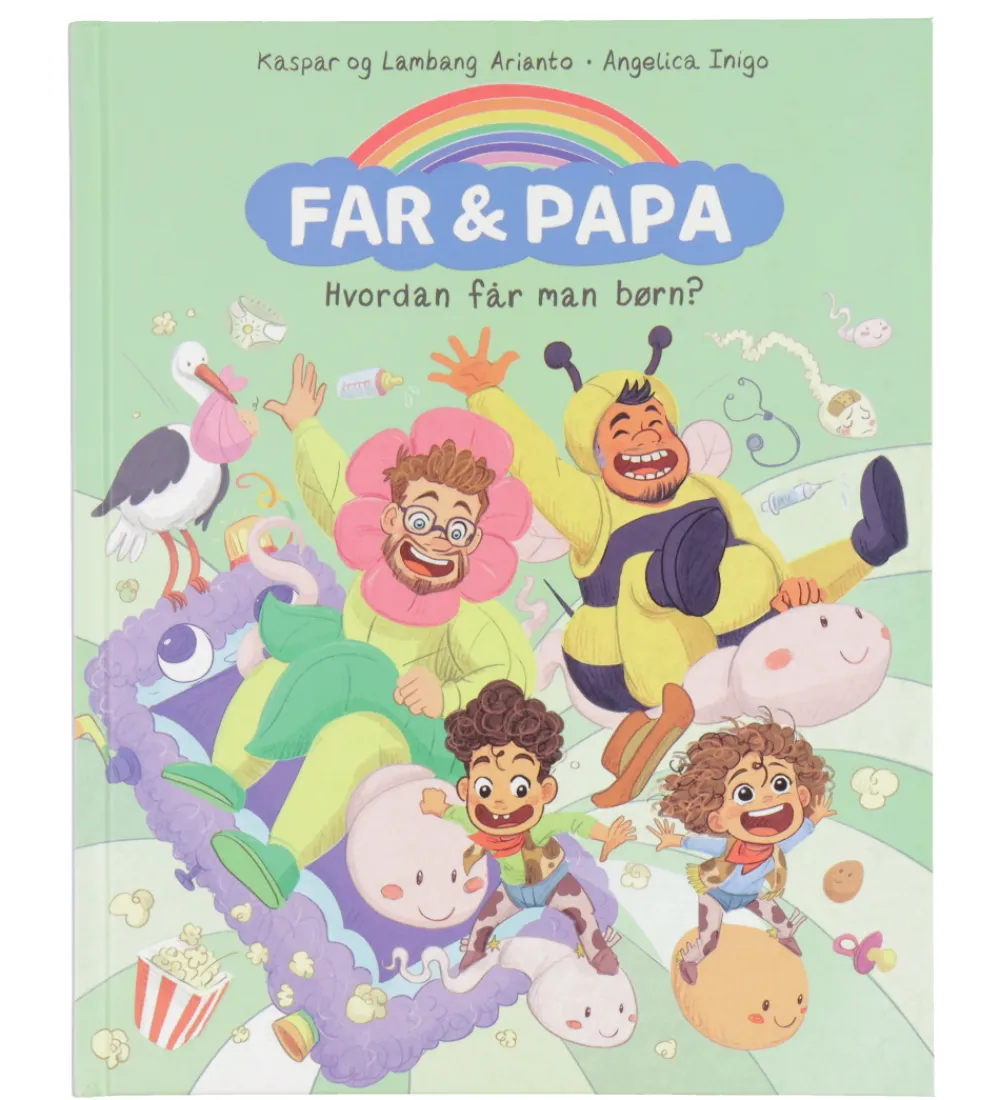 Alvilda Bøger>Bog - Hvordan Får Man Børn? - Far & Papa