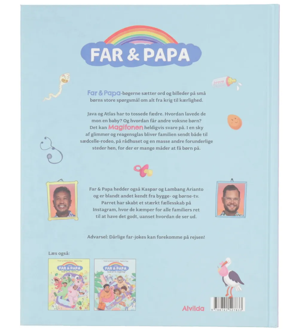 Alvilda Bøger>Bog - Hvordan Får Man Børn? - Far & Papa