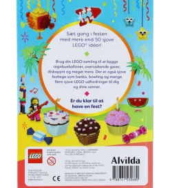 Alvilda Kreativ Leg|Bøger>Bog - LEGO® Festideer - Bog Med Klodser
