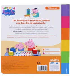 Alvilda Bøger>Bog - Lær med Gurli Gris - Gurli Gris Blander Farver