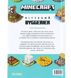 Alvilda Bøger>Bog - Minecraft - Bittesmå Byggerier - DA