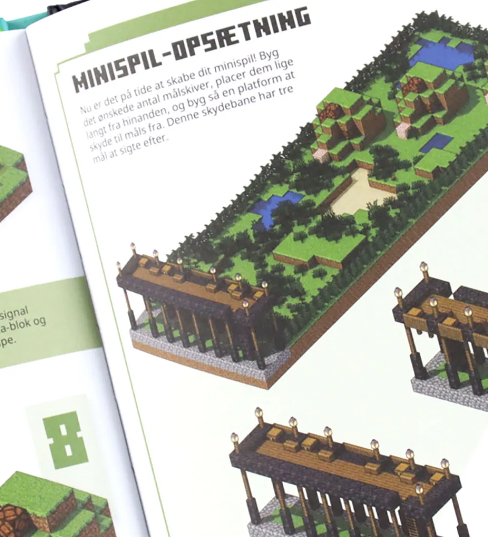 Alvilda Bøger>Bog - Minecraft - Bittesmå Byggerier - DA