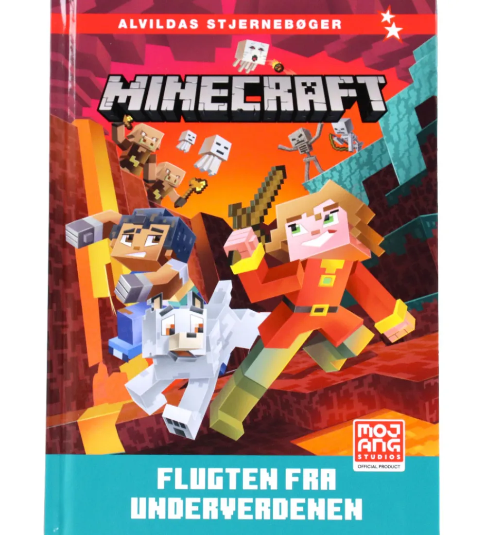 Alvilda Bøger>Bog - Minecraft - Flugten Fra Underverdenen - DA