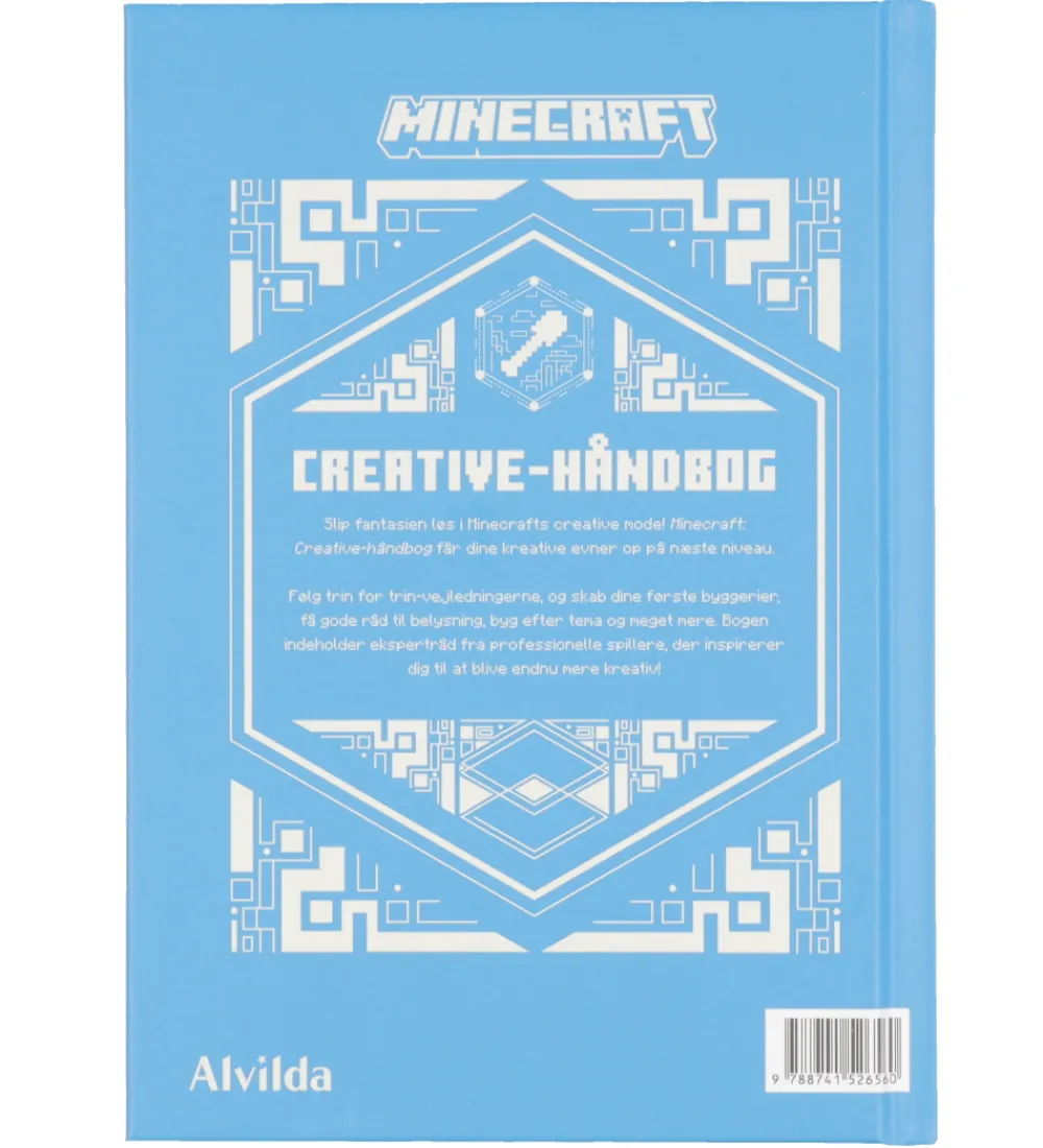 Alvilda Bøger>Bog - Minecraft Creative Håndbog - Dansk