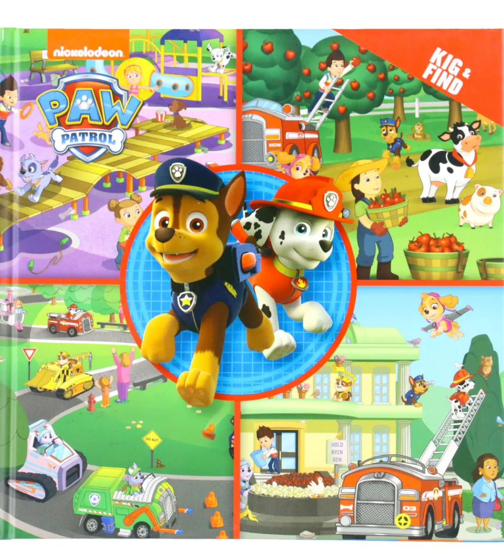 Alvilda Kreativ Leg|Bøger>Bog - Paw Patrol - Kig Og Find - DA