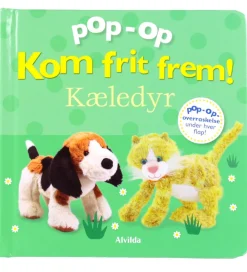 Alvilda Bøger>Bog - Pop-op - Kom Frit Frem - Kæledyr - DA