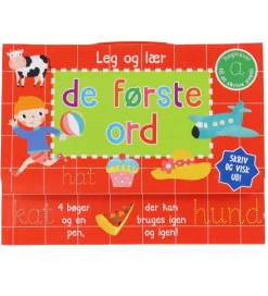 Alvilda Kreativ Leg|Bøger>Bog - Skriv og Visk Ud - De Første Ord - DA