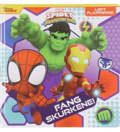 Alvilda Bøger>Bog m. Flapper - Marvel - Spidey - Fang Skurkene! - Dans