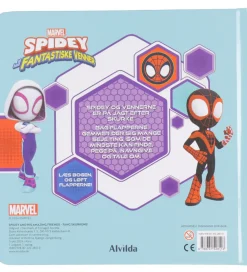 Alvilda Bøger>Bog m. Flapper - Marvel - Spidey - Fang Skurkene! - Dans