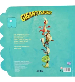 Alvilda Bøger>Bog m. Lyd - Gigantosaurus - Vilde lyde i junglen