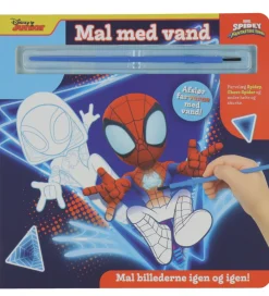 Alvilda Malebog>Malebog - Mal med Vand - Marvel Spidey