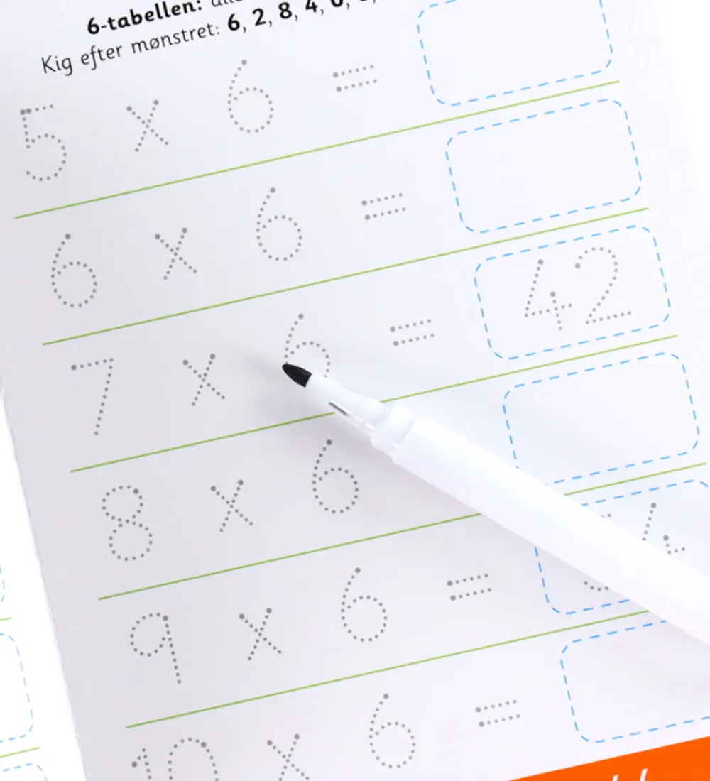 Alvilda Kreativ Leg|Bøger>Opgavebøger - Skriv Og Visk Ud - Skolestart - 4 stk. - D