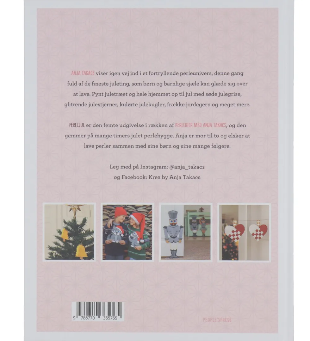 Anja Takacs Bøger|Perler>Bog - Perlejul - Dansk