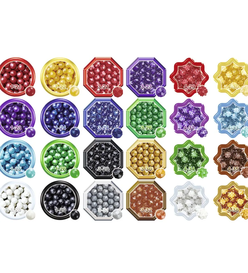 Aquabeads Perler>Perler - 2000+ Stk. - Shiny Bead Pack