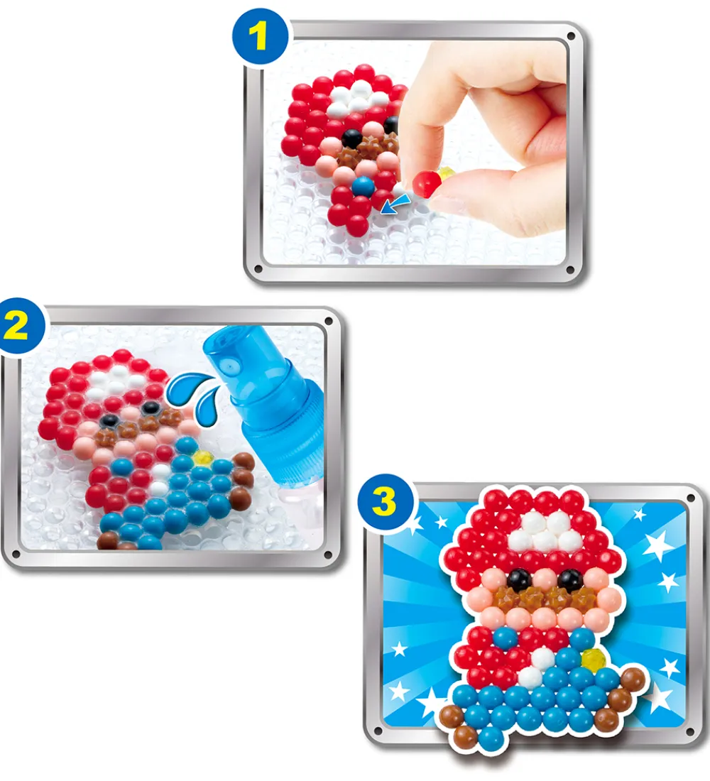 Aquabeads Perler>Perlesæt - 600+ stk. - Super Mario Character Set