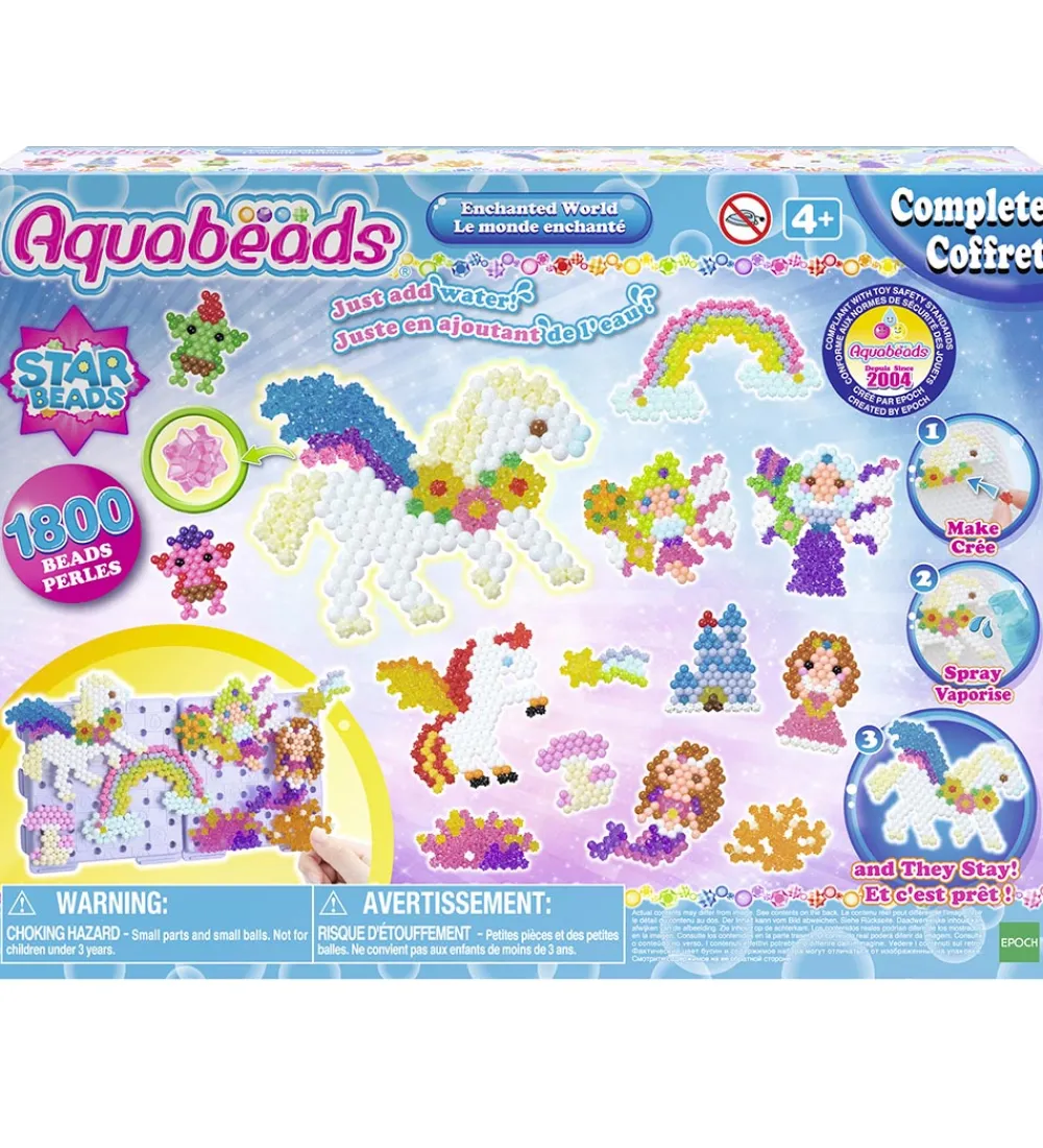 Aquabeads Perler>Perlesæt - 1800+ Stk. - Enchanted World