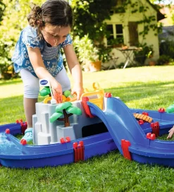 AquaPlay Vandleg>Vandbane - 70 Dele - 126x88 cm - Bjergsø