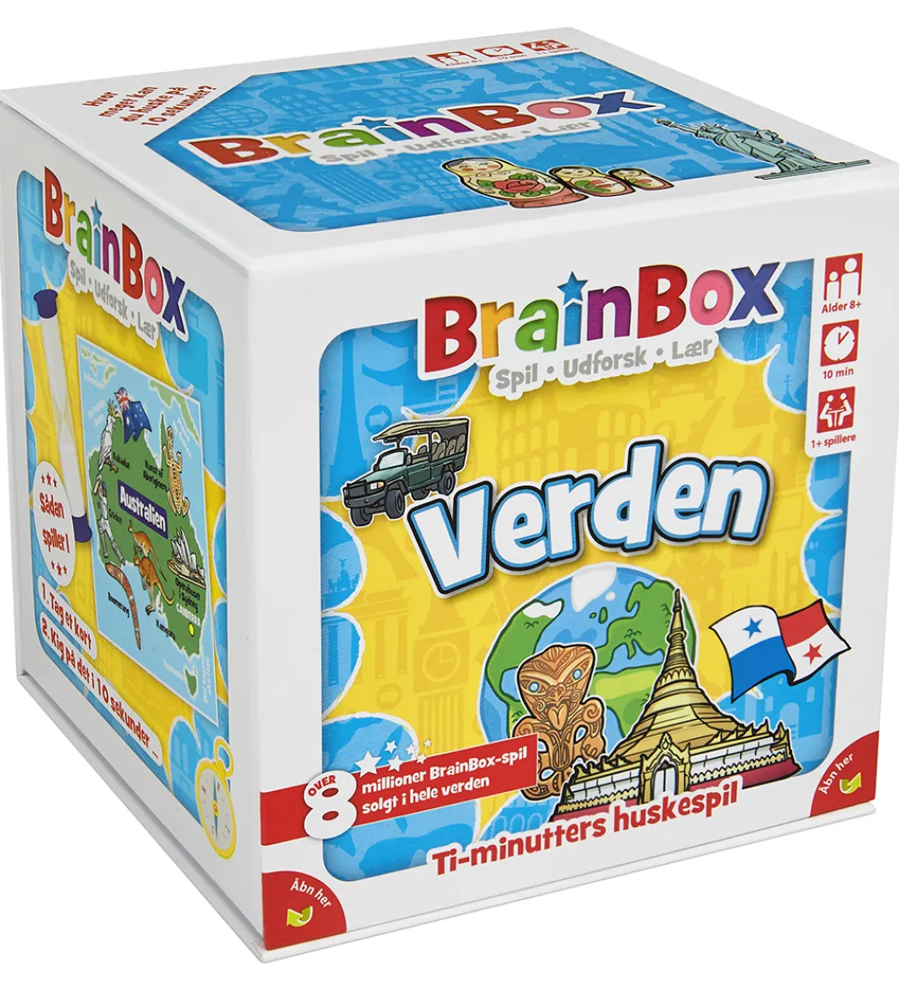 Asmodee Spil>- Brainbox Huskespil - Verden