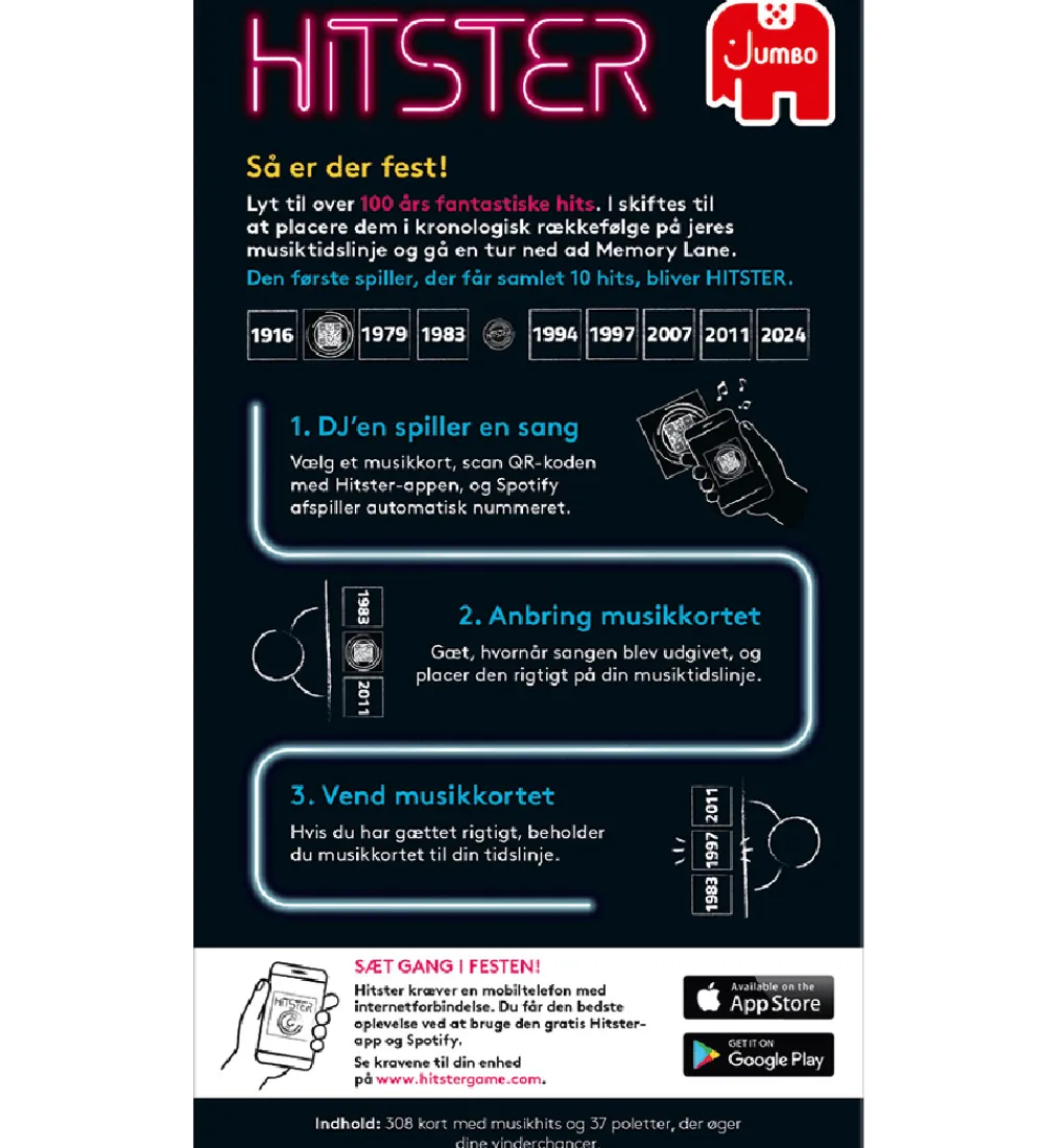 Asmodee Spil>Spil - Hitster Original