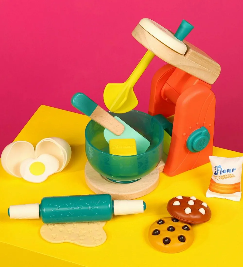 B. toys Rolleleg|Legekøkken Og Legemøbel>Bagesæt - 13 Dele