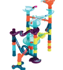 B. toys Kuglebaner>Kuglebane - 38 dele - Multifarvet