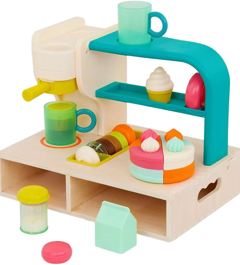 B. toys Rolleleg|Legekøkken Og Legemøbel>Legekøkken - 27 Dele - Kaffe og Kage