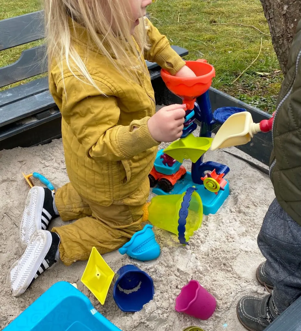 B. toys Strandlegetøj>Vand- og Sand Mølle - Owl About - 42 cm - Multifarvet