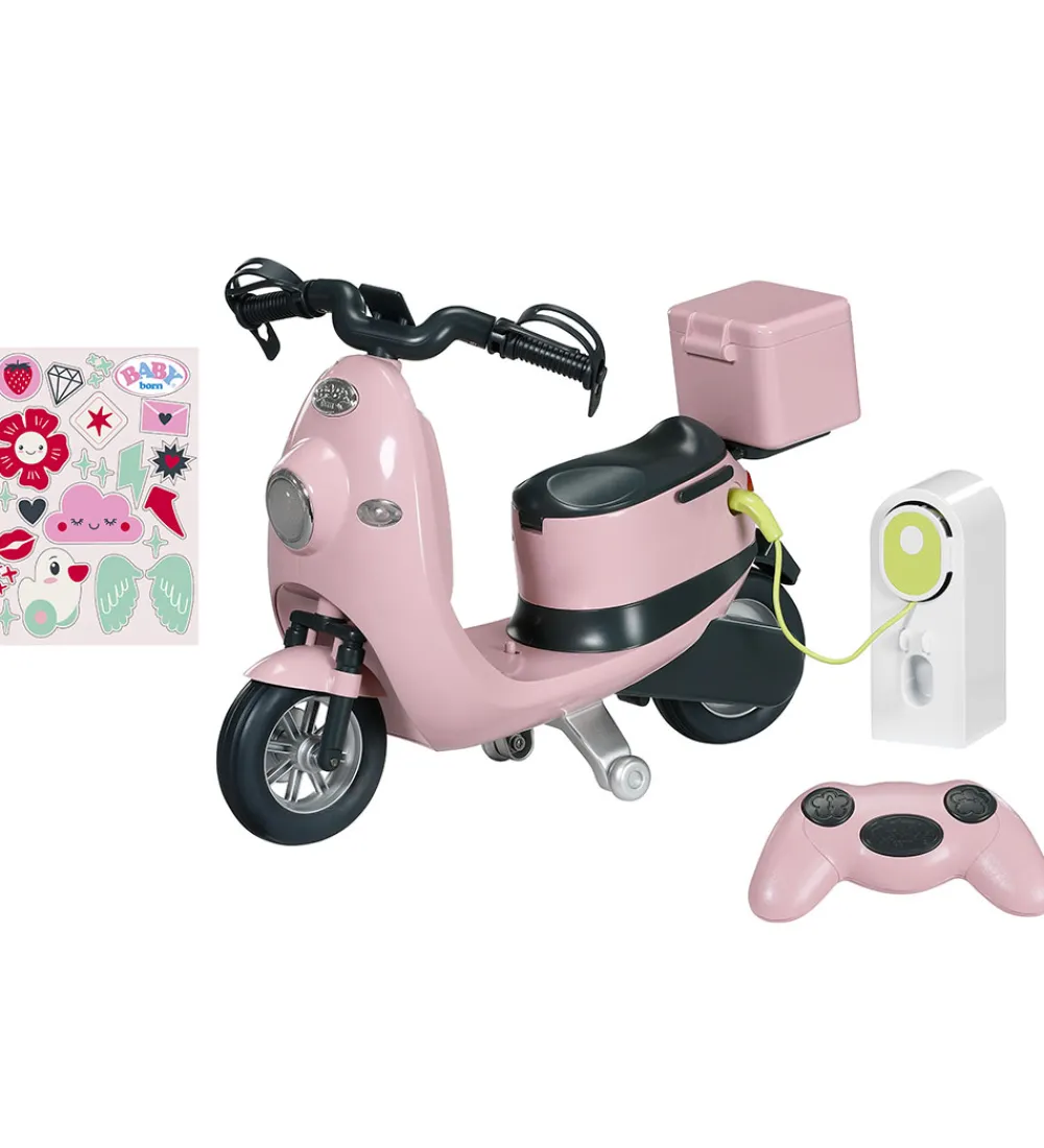 BABY born Dukker Og Tilbehør>Dukketilbehør - RC E Scooter - Fjernstyret - 43/36 cm