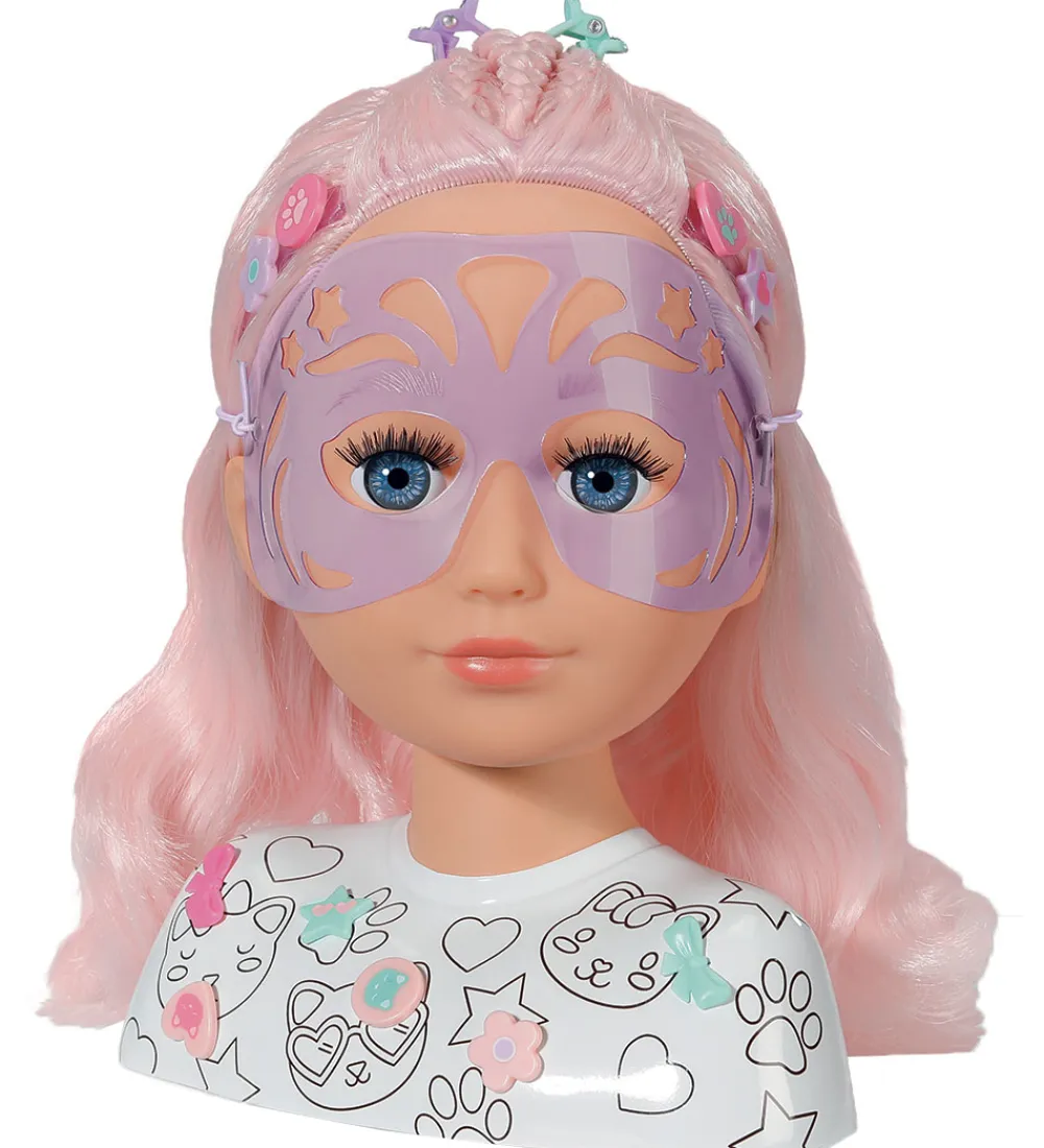 BABY born Dukker Og Tilbehør>Sminkehoved m. Tilbehør - Sister Styling Artist