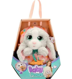 Baby Paws Bamser>Interaktiv bamse - 24 cm - Bunny