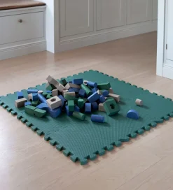 BabyDan Legetæpper Og Legegulve>Legegulv - 90x90 cm - Blå