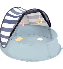 Babymoov Udeleg Og Udendørs Legetøj|Legetelte>Strandtelt/Soppebassin - Aquani - UV50+ - Blue Waves