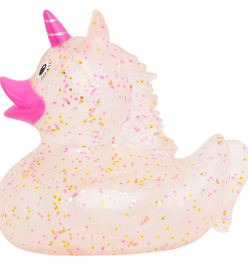 Badeand Babylegetøj|Badelegetøj>- Glitter Enhjørning