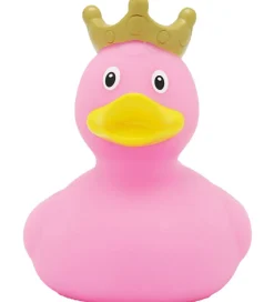 Badeand Babylegetøj|Badelegetøj>- Rosa And m. Krone