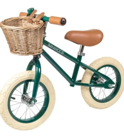 Banwood Løbecykler>Løbecykel - First Go! - Mørkegrøn