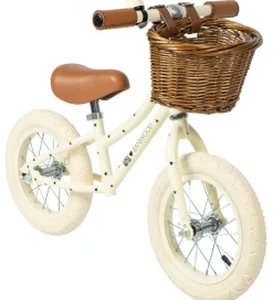 Banwood Løbecykler>Løbecykel - First Go! - Creme m. Stjerner