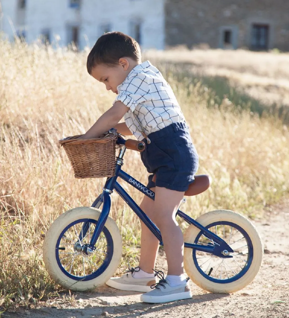 Banwood Løbecykler>Løbecykel - First Go! - Navy